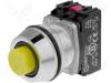 NEF30-UWGXY Переключатель: кнопочный; 1; NC + NO; 30мм; желтый; IP66; -15?30°C