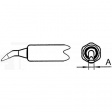 NT 1X Soldering tip Round shape, bent 1.6 mm