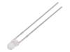 L-7104PBC-A, LED; 3мм; голубой; 400-900мкд; 30°; Поверхность: выпуклая, Kingbright