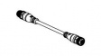 1200665461 Brad Safety Micro-Change (M12) Double-Ended Cordset 8 Poles Female (Straight) to Male (Straight) 0.25mm² WSOR 1m