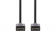 CVGP34000BK10 HDMI Cable with Ethernet M-M HDMI Plug - HDMI Plug 1m