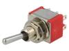 1MD2T1B1M1QE Переключатель: тумблер; 1; DPDT; ON-(ON); 2A/250ВAC; 5A/28ВDC