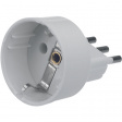82120 Branch plug 3-pin IT White 2P+T 10A