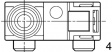 ASQ17410 Micro switch 0.10 ADC Plunger Sliding contacts 1 change-over (CO)