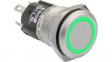 82-4551.1134 Illuminated Pushbutton Green 16mm 24V 3 A 1 Change-Over (CO)
