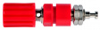 POL 6718 / SW Binding post diam. 4 mm black