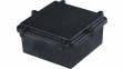 RND 455-00636 Sealed Metal Enclosure, Black, 162 x 162 x 80 mm, Aluminium Alloy / ADC12, IP67