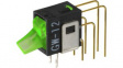 GW12LJVCF ROCKER; SPDT; Пол: 2; ON-ON; 0,1A/28ВAC; 0,1A/28ВDC; прозрачный; LED