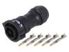 DC-05BFMA-QL8LPP Разъем: круглый; вилка; "папа"; 20А; Серия: X-Lok; 14?12AWG; обжим