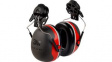 X3P3E Earmuffs;32 dB;Red