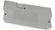 3210303 D-PT 1,5/S-MT-0,8 End plate, Grey