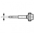 612GDLF Soldering tip Chisel shaped 5.0 mm