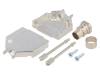 6560-0645-02, Корпус: для разъемов D-Sub; D-Sub 15pin, D-Sub HD 26pin; прямой, Encitech Connectors