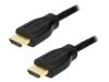 CH0035, Кабель; HDMI 1.4; вилка HDMI, с обеих сторон; 1м; черный, LOGILINK