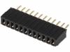 DS1065-07-1*12S8BV Гнездо; штыревой; "мама"; PIN: 12; прямой; 1,27мм; THT; 1x12