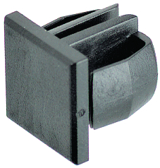 19-948.0, Blind cover black 9 x 9 mm, EAO