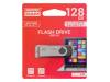 UTS3-1280K0R11 Флешка; USB 3.0; 128ГБ; черный; Считывание:110МБ/с; Запись:20МБ/с
