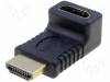 CA320-PB Адаптер; HDMI гнездо 90°, вилка HDMI