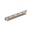 114-40080 Socket H flat straight, 15-pin DIN 41612