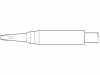 C105-108, Жало; "отвертка"; 0,6x0,3мм, JBC TOOLS