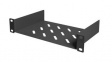 DN-10-TRAY-1-B Fixed Shelf for 10" Cabinets 150mm Sheet Steel Black