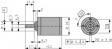 232842 DC motor, 26 mm, with gear drive