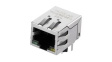 TMJG0820GENL Industrial Connector, 1G Base-T, RJ45, Socket, Right Angle, Ports - 1, Contacts 