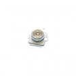 A-1JB AMC cable connector, straight, SMD 50 Ohm, 6 GHz, Male, AMC