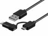 TCAB-211 Кабель; USB 2.0; 1м; черный