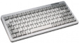G84-4100LCAUS-0 Compact keyboard US USB / PS/2grey
