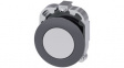 3SU10600JA600AA0 SIRIUS ACT Push-Button front element Metal, matte, white