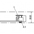 20809-441 PCB Reinforcement 9U