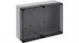 11101201 Plastic Enclosure Without Knockouts, 361 x 254 x 111 mm, Polystyrene, IP66, Grey