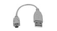 USB2HABM6IN USB Cable USB-A Plug - USB Mini-B 152mm USB 2.0 Black