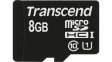 TS8GUSDC10 MicroSD Memory Card 8 GB, 20 MB/s, 20 MB/s