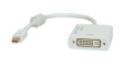 12.03.3137 Adapter, Mini DisplayPort Plug - DVI-D 24+1-Pin Socket