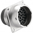 RT0018-32PNH Square flange receptacle 32P