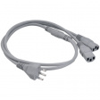 6900-915.64 Mains cable CH Type 12 2x IEC-320-C13 1 m