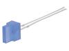 OSB5YU7234B LED; прямоугольная; 1,8x7,05мм; голубой; 220-330мкд; 30°; 20мА