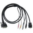 2L-1701P Специальный комбинированный KVM-кабель VGA – PS/2 и Audio 1.8 m