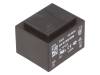 BV EI 303 2839, Трансформатор: залитый; 1,5ВА; 230ВAC; 9В; 167мА; Монтаж: на плату, Hahn