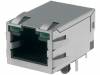 LMJ2018811130DL3T1LFG Гнездо; RJ45; PIN:8; экранированный, со LED; Конфиг.выводов:8p8c