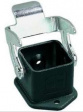 09370030301 Bulkhead mounting/Han M/3 A/Bulkhead mounting/Housing (bulkhead/surface)/Metal