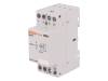 CN3201024 Контактор:4-полюсный установочный; 24ВAC; 24ВDC; 32А; NC + NO x3