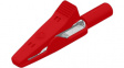 930 319-101 Crocodile clip diam. 2 mm red 30 VAC 60 VD