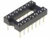ICM-314-1-GT Панелька: DIP; PIN:14; 7,62мм; позолота; Oвыв:0,5мм; 1А; THT