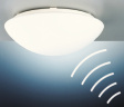 RS 14 L Indoor light fixture with sensor, shockproof opale