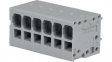 2624-3106 Wire-To-Board Terminal Block, Push-In, 6mm\x1a, 5mm, 6 Poles, Vertical