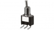 STM 106 F-RA Переключатель: тумблер; Пол: 2; SPDT; (ON)-ON; 6A/125ВAC; 6A/6ВDC
