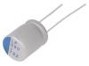 PLF0J681MDO1, Конденсатор: полимерный; 680мкФ; 6,3ВDC; ESR:6мОм; PLF; THT; ±20%, NICHICON